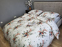 Постельное белье на резинке двуспальный GOFRE (жатка) Сильвія ТМ Комфорт-Текстиль