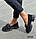 Туфлі жіночі на тракторній підошві, шкіряні туфлі на високій тракторній підошві, туфлі шкіра, фото 6