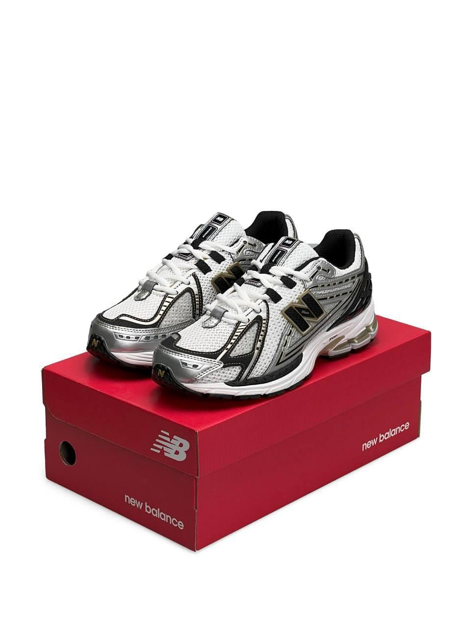 Чоловічі кросівки New Balance 1906R White Gold (Білі) Взуття Нью Беланс 1906 сітка текстиль демісезон, фото 1
