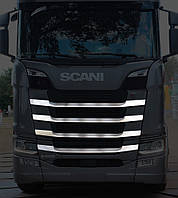 Накладки на решітку радіатора SCANIA NG SK S/R з нержавіючої сталі