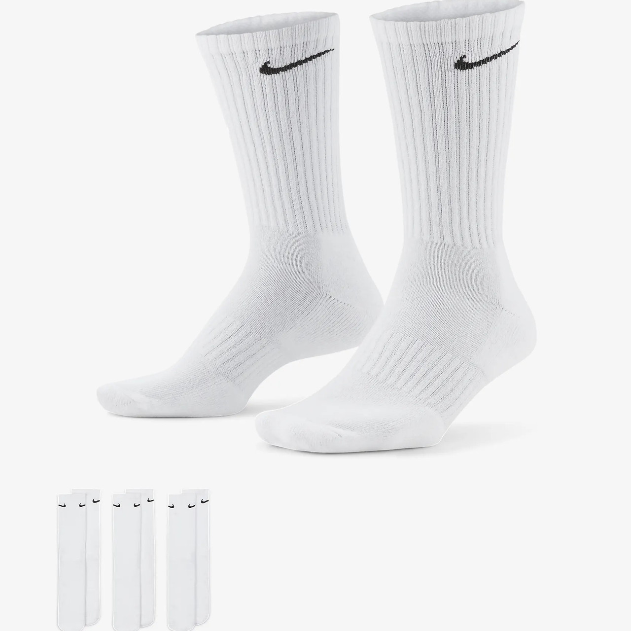 Шкарпетки спортивні високі Nike Everyday Cushioned