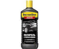 Черный полироль Doctor Wax с полифлоном и воском карнауба (300мл)