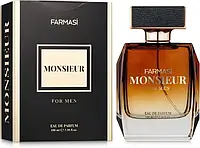 Чоловіча парфумована вода Farmasi Monsieur, 100 мл
