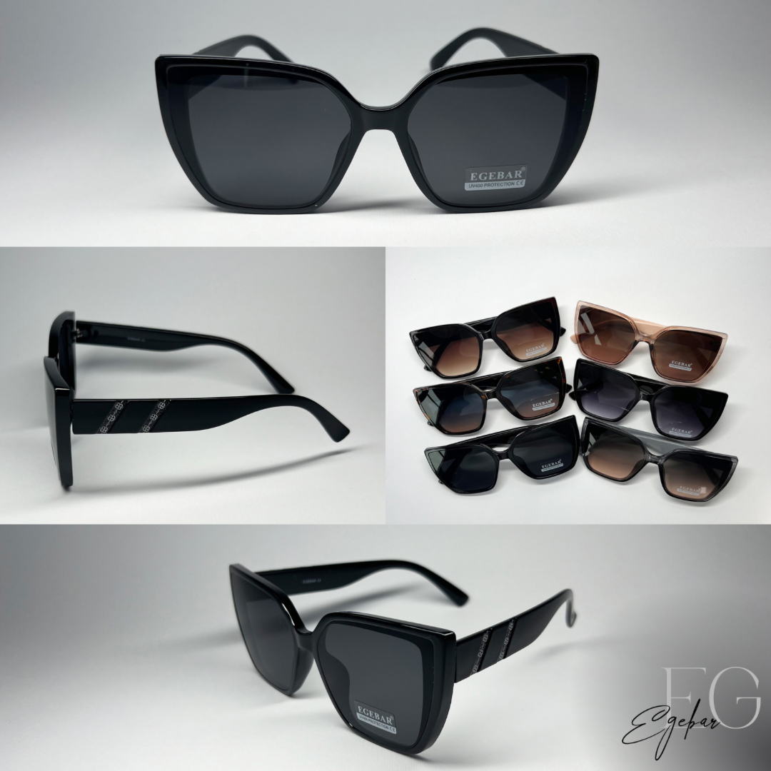 Сонцезахисні окуляри модель №21167  чорні