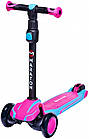 Самокат-трансформер Maraton Flex G Рожево-блакитний, фото 2