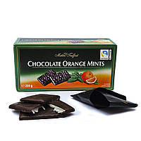 Шоколад апельсиново мятный Maitre Truffout Orange Mints 200гр. Австрия