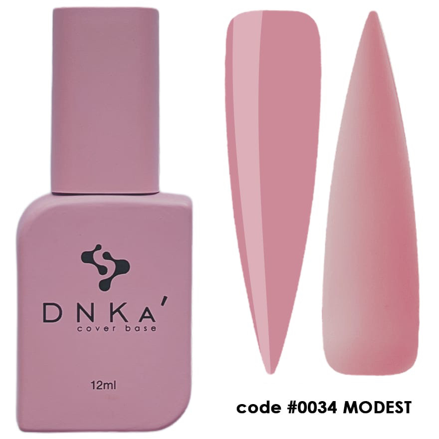 DNKa’ Cover Base #0034 Modest, 12 мл, фото 1