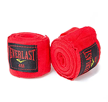 Бинти боксерські Everlast, 4 м червоні