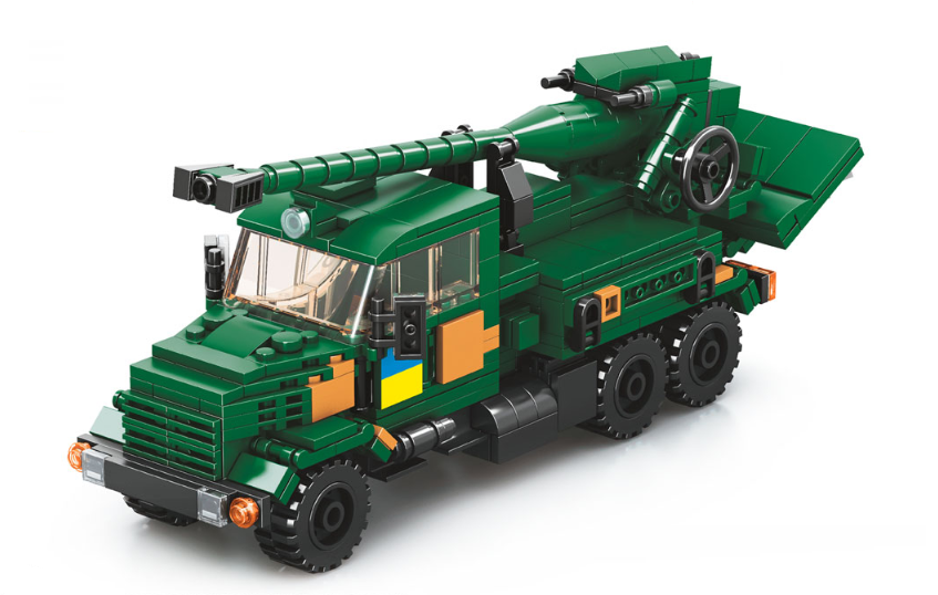 Дитячий конструктор Військова техніка ЗСУ Limo Toy KB 1128 Іграшкова військова машина