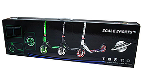 Двоколісний складаний самокат "Scale Sports SS-17 2092784442" (білий), фото 5