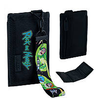 Гаманець Kite Rick and Morty RM24-598  12.7х8.5х1  чорний