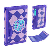 Гаманець Kite K24-598-1  12.7х8.5х1  рожево-фіолетовий