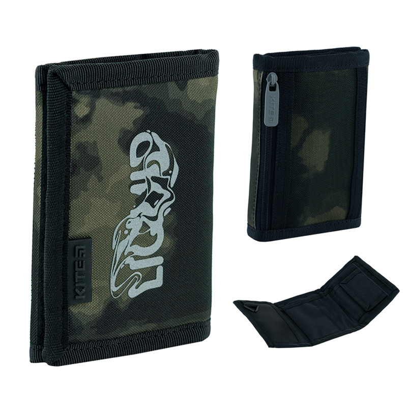 Гаманець Kite K24-598-4 12.7х8.5х1 хакі