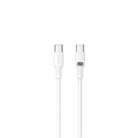 Кабель HAVIT HV-CB6280 USB-C to USB-C 5A (PD100W) White 1m (100шт/ящ)