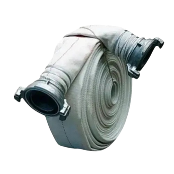 Шланг пожежний d2" 8 Атм 20м білий з кріпленням Lider