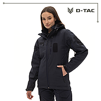 TacPro Куртка cофтшелл тактическая темно-синяя softshell осенняя женская 40