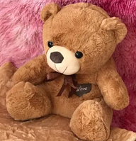 Мягкая плюшевая игрушка медвежонок с пледом, Подарок детям 50 см