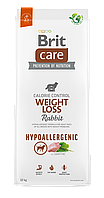 Сухой корм Brit Care Hypoallergenic Weight Loss с кроликом для собак с лишним весом 3 кг