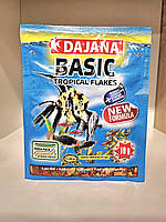 Корм для риб, пластівців, Dajana Basic Tropical Flakes, 10 г