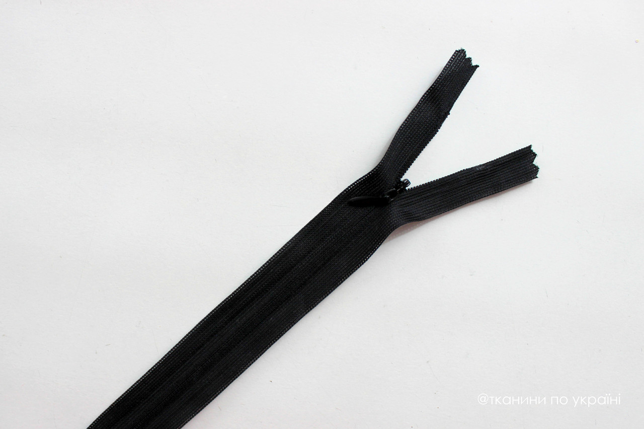 Блискавка потаємна Т2 чорна (50 см)