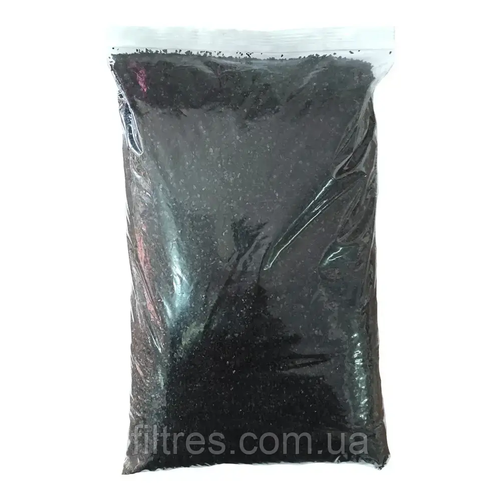 Активоване вугілля зі шкаралупи кокосового горіха 1 кг, фото 1