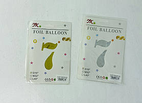 Фольгована повітряна кулька №7 16 дюймів 134827