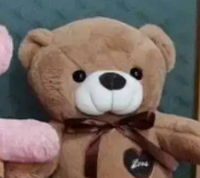 Плюшевая детская подушка-обнимашка, плед 3в1 медвежонок, плюшевый