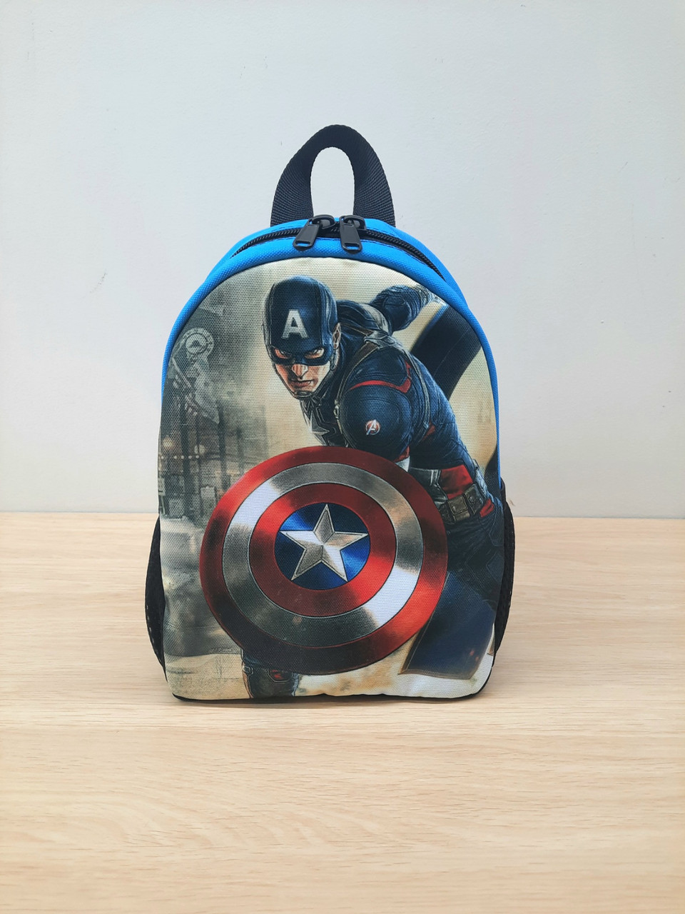 Дитячий дошкільний рюкзак Капітан Америка для хлопчика Captain America 3-6 років, фото 1