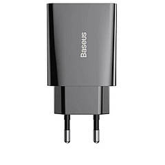 Мережевий зарядний пристрій Baseus PD 20 W 3 A CCFS-SN Чорний ( 33063-01_336)