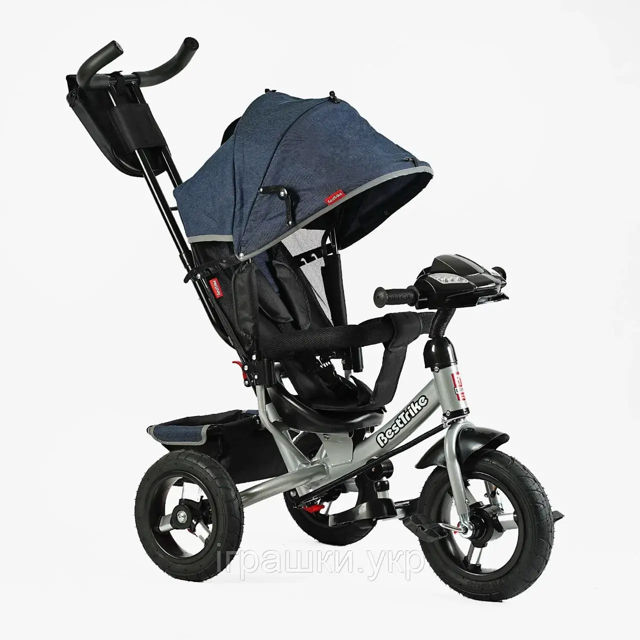Велосипед триколісний Best Trike 3390-35-810, колеса гума, фото 1