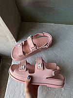 Chanel ''Dad"" Sandals Pink Premium