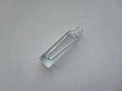 15 мл Квадрат флакончик скляний прозорий сам окремо, пляшка, атомайзер, флакон, ємкість, пляшечка