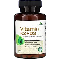 Futurebiotics витамины K2 + D3 с витамином K2 в виде MK-7 120 капсул
