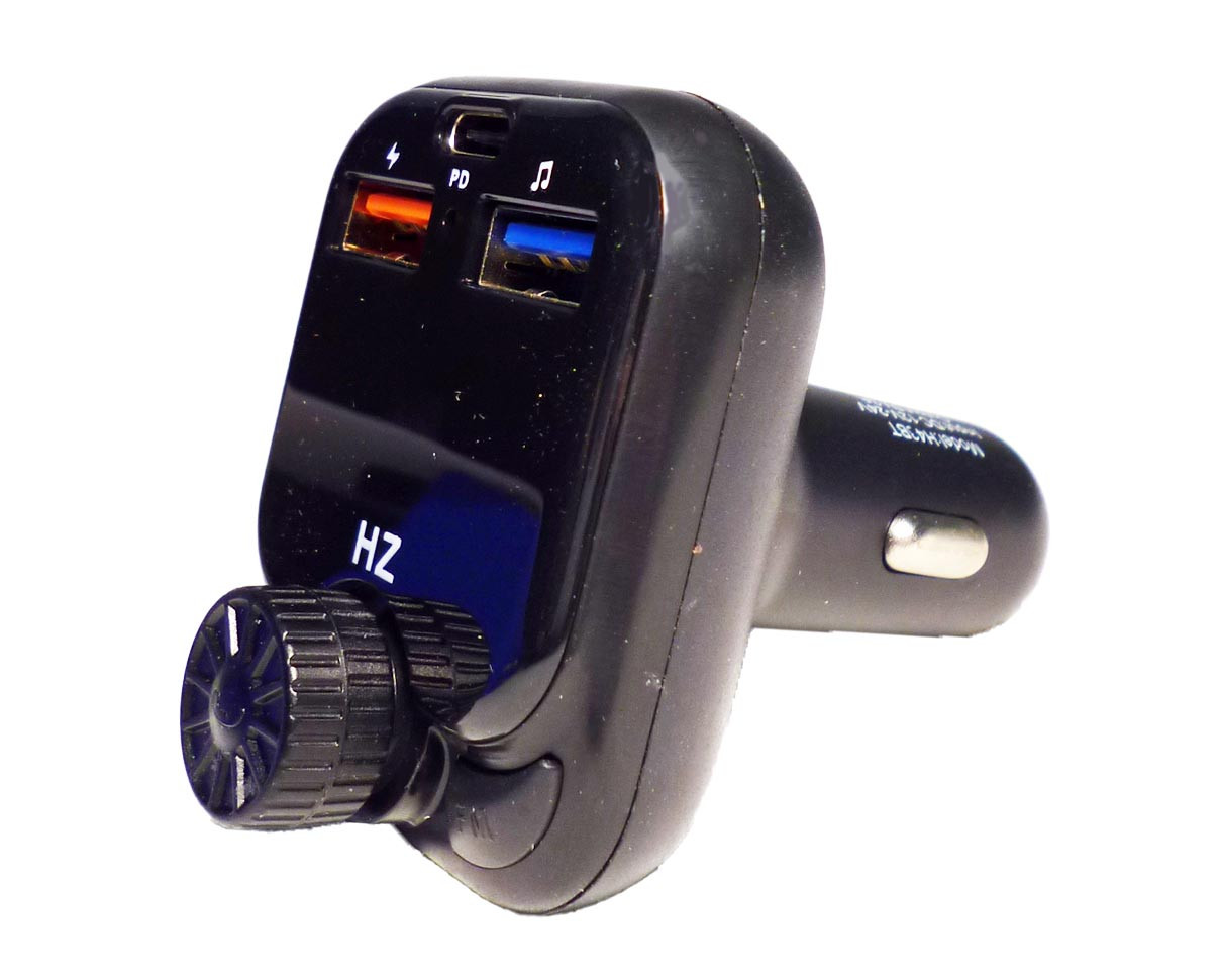 FM модулятор HZ H43 BT + FAST CHARGE, фото 1