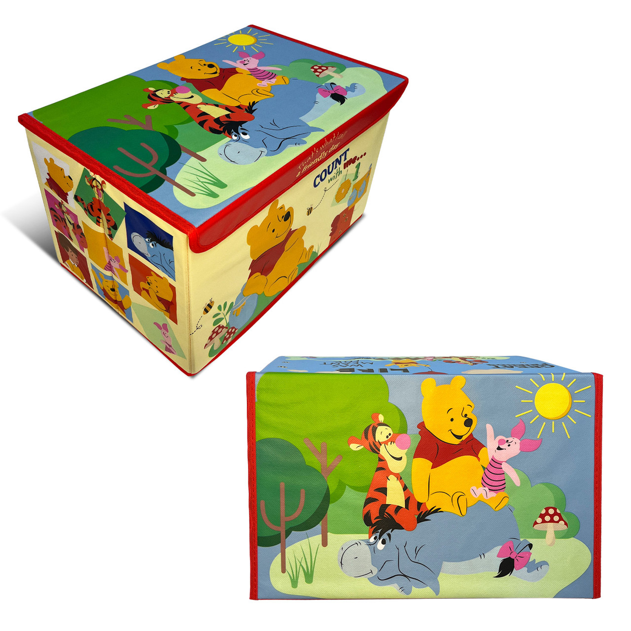 Корзина-сундук для игрушек D-3522   Winnie the Pooh, в пакете 38*25*25см D-3522  ish