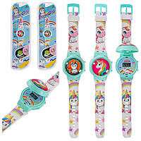 Детские наручные часы JD190-34 2 вида, на планшетке 9*3,5*29,5 см JD190-34 ish