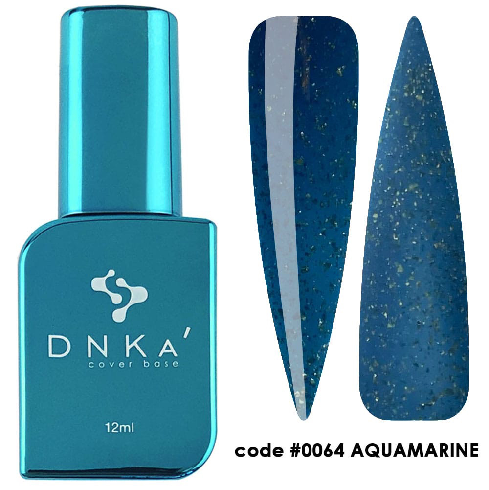 DNKa’ Cover Base #0064 Aquamarine, 12 мл, фото 1