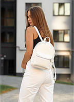 Женский рюкзак SAMBAG BRIX KSO / Белый рюкзак BRIX SSG / Рюкзак женский молодежный BRIX