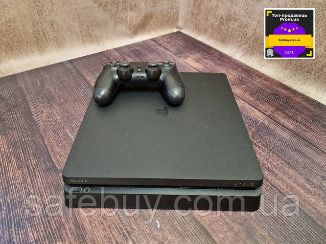 Игровая приставка б/у Sony PlayStation 4 Slim 1Tb с гарантией PS4 Slim ...