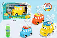 Автобус 76-2 ездит, пускает пузыри, 3 цвета, р-р игрушки 11,6*19*13,5см, в коробке 33*17,8*18,5см 76-2 ish