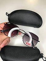 Сонцезахисні окуляри Ray Ban Hexagonal Мод 3548 Колір: сталь/ темно-фіолетовий градієнт