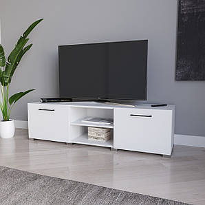 Тумбочка під телевізор, комод під ТВ з дверцями та полкою з ДСП