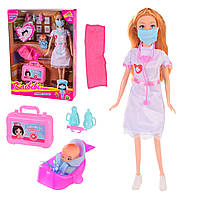 Кукла "Доктор" BLD320-1 младенец,аксессуары,в кор. 23.5*6*31 см, р-р игрушки 29 см BLD320-1 ish
