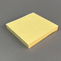 Стикер-блок желтый пастель 76х76мм 100л.