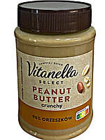 Арахісова паста Vitanella select Peanut Butter crunchy 450г