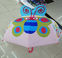 Зонт детский UM2613 пластик, крепление, р-р трости - 60 см, диаметр в раскрытом виде 70 см UM2613 ish