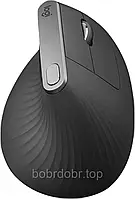 Беспроводная мышь Logitech MX Vertical Мышь MX Vertical спроектирована для снижения нагрузки на запястье