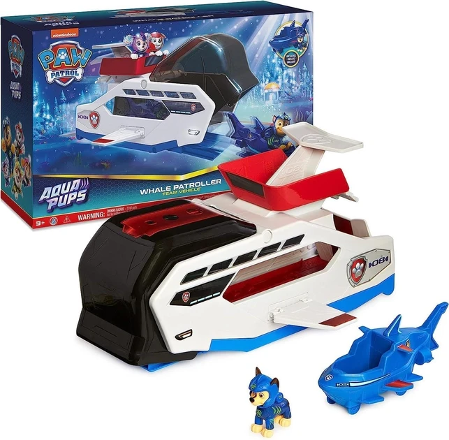 Щенячий патруль морський Аква пупс Кит патрульовоз Paw Patrol Aqua Pups Whale Patroller
