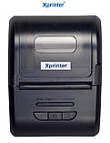 Принтер чеків мобільний Xprinter XP-P210 Bluetooth+USB 58мм, без обрізу, чорний, фото 2