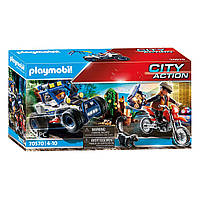Ігровий набір арт. 70570, Playmobil, Поліцейський позашляховик із викрадачем коштовностей, у коробці 70570
